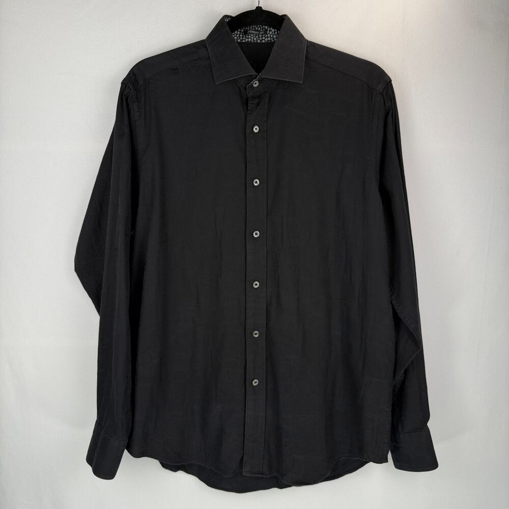 Bugatchi Uomo Classic Fit Button Up Shirt Size S